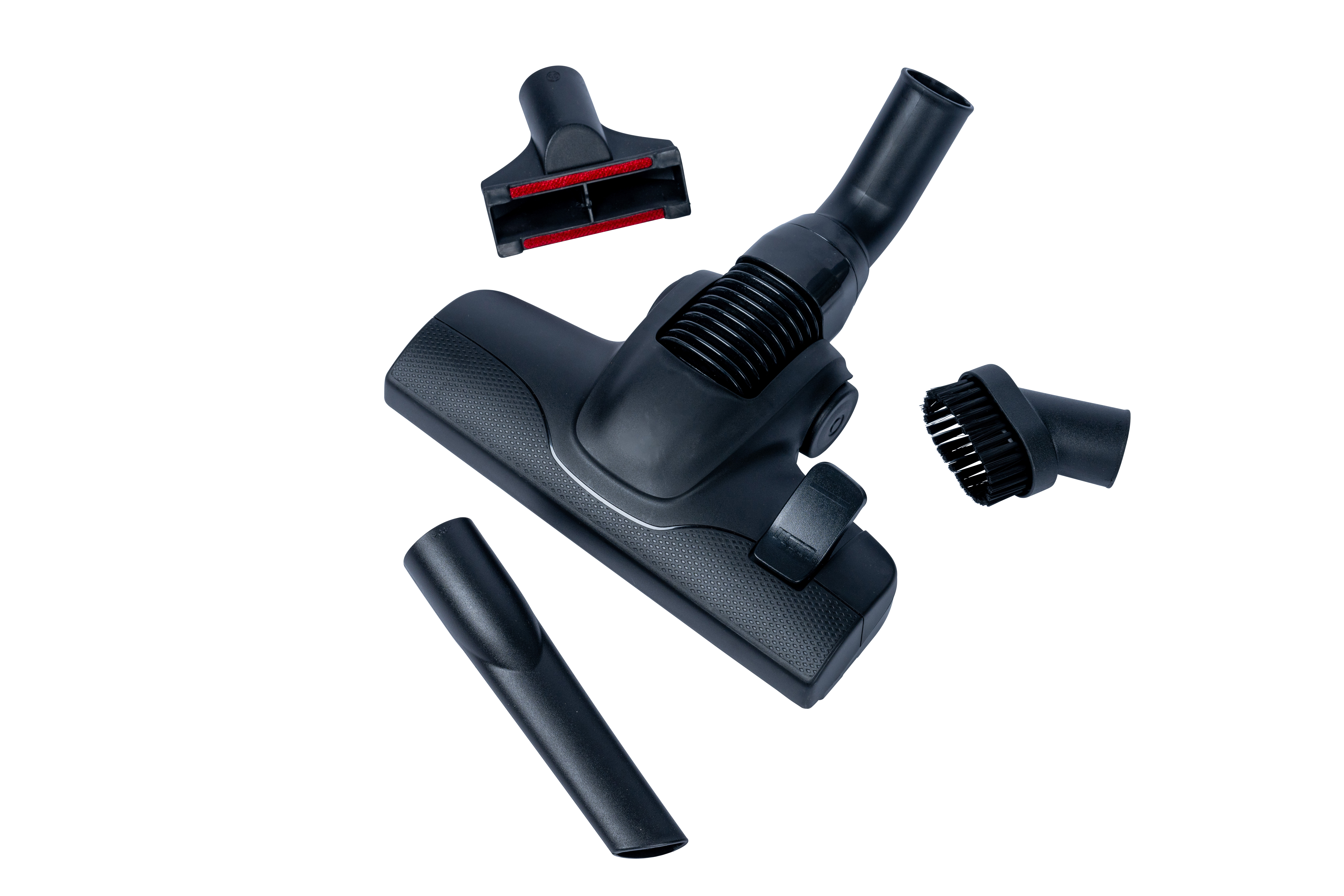 Tornado VCBKC800BC Bodenstaubsauger 800 W 210 AW HEPA 4 l Schwarz/Rot