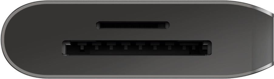 Belkin CONNECT USB-C 7-in-1 Multiport Adapter Silber