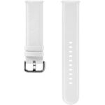 Samsung Leather Armband für R820, R825 Samsung Galaxy Watch Active2 44mm - white (ET-SLR82MWEGWW)