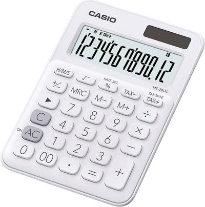 Casio MS-20UC Desktop-Taschenrechner (MS-20UC-WE)