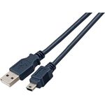 EFB-Elektronik USB2.0 Anschlusskabel A-Mini B (5polig),, St.-St., 3,0m, schwarz, Class Hersteller: EFB Elektronik (K5250SW.3V2)