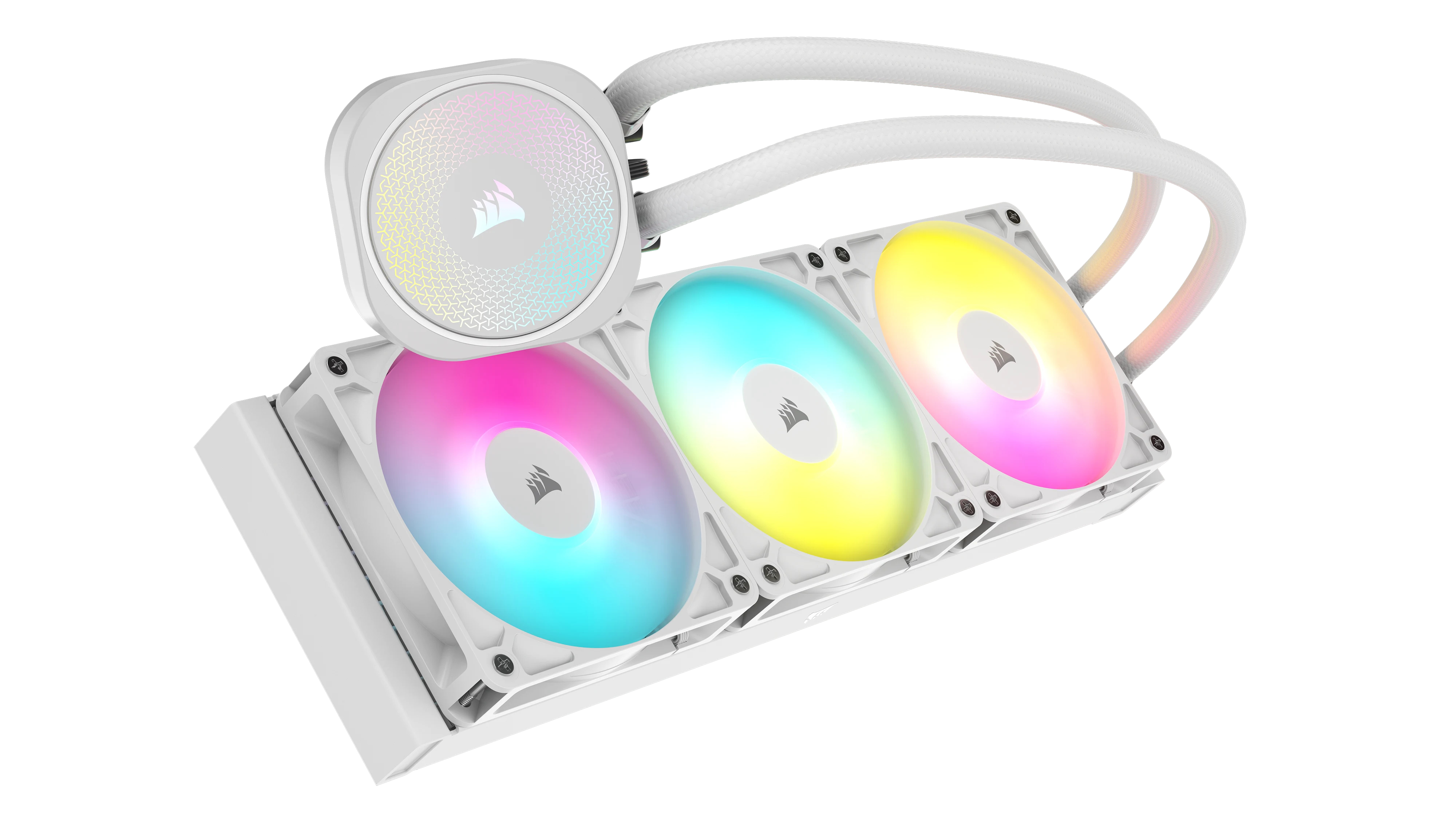 Corsair Nautilus 360 RS ARGB Prozessor-Flüssigkeitskühlsystem Weiß