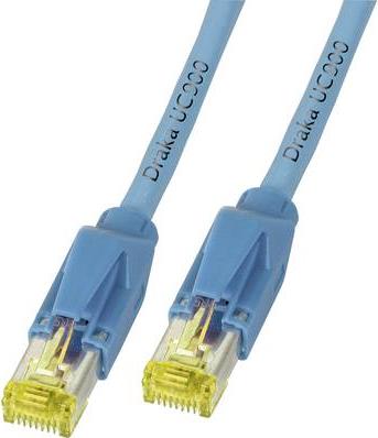 EFB-Elektronik RJ45 Patchkabel Cat.6A S/FTP LSZH Draka UC900 TM31 blau 20m Hersteller: EFB Elektronik (K8560BL.20)