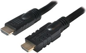 LogiLink Aktives HDMI High Speed Monitorkabel, 25,0 m HDMI A Stecker HDMI A Stecker, mit eingebautem Verstärker, 1 Stück (CHA0025)  - Onlineshop JACOB Elektronik