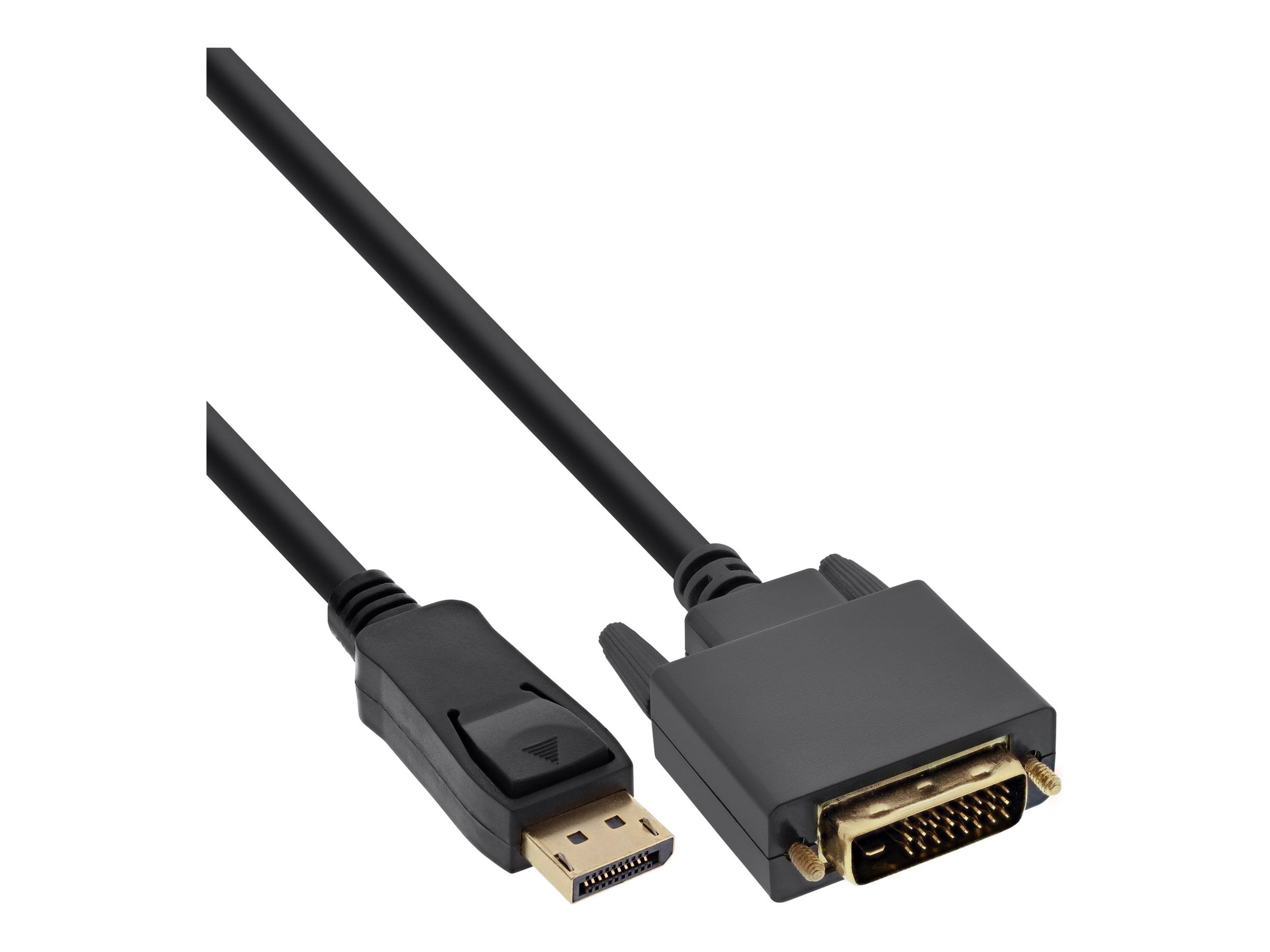 InLine DisplayPort-Kabel auf DVI-D 3 m 1080p Schwarz