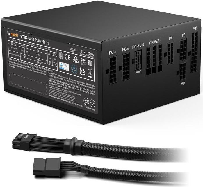 be quiet! Straight Power 12 BN338 1000 W Netzteil Schwarz