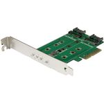 StarTech.com 3PT M.2 SSD Adapter Card (PEXM2SAT32N1)