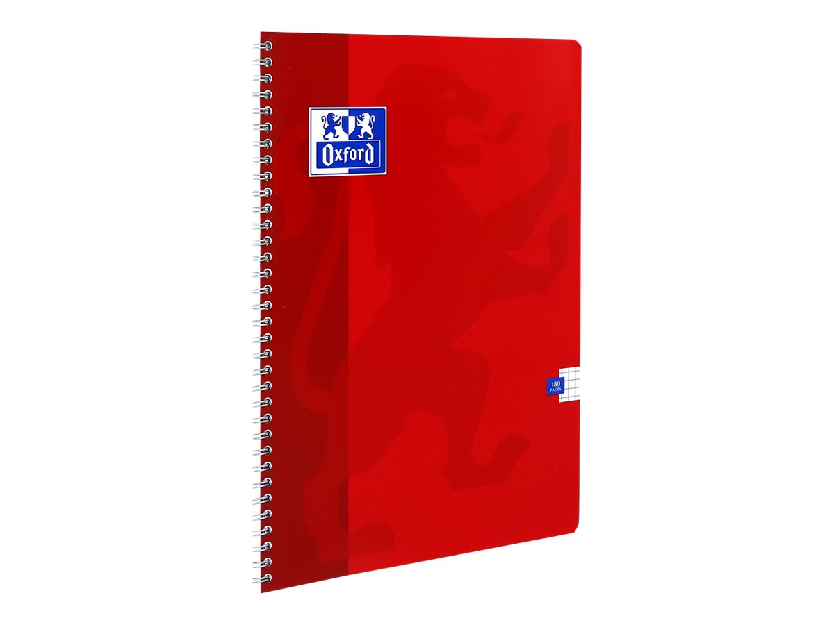 Oxford School Notizbuch A4 kariert 90 Blatt