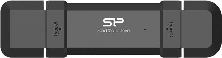 Silicon Power 250GB Portable-Stick-SSD USB 3.2 DS72 Black (SP250GBUC3S72V1K)