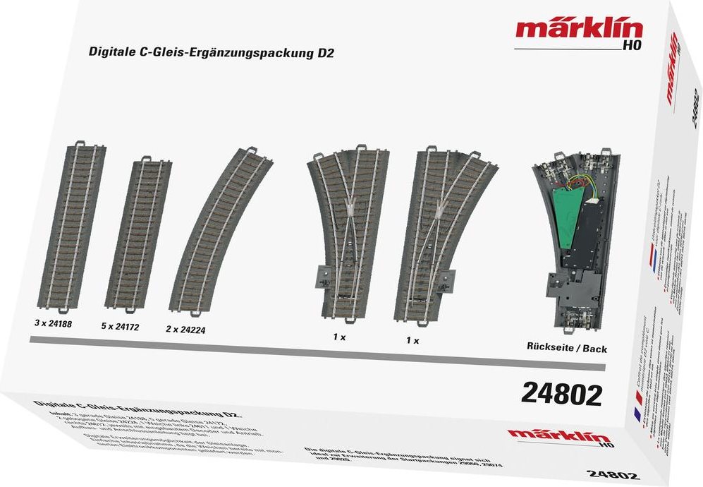 Märklin 24802 Modelleisenbahnersatzteil & Zubehör Track (24802)