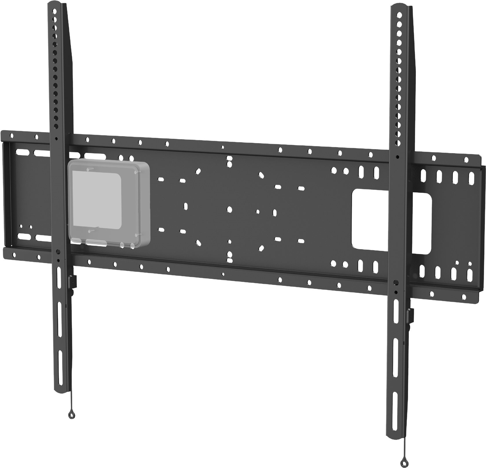 Vision VFM-F50T Motorisierter Präsentationswagen 47"–90" VESA 800x600 110 kg Mattschwarz