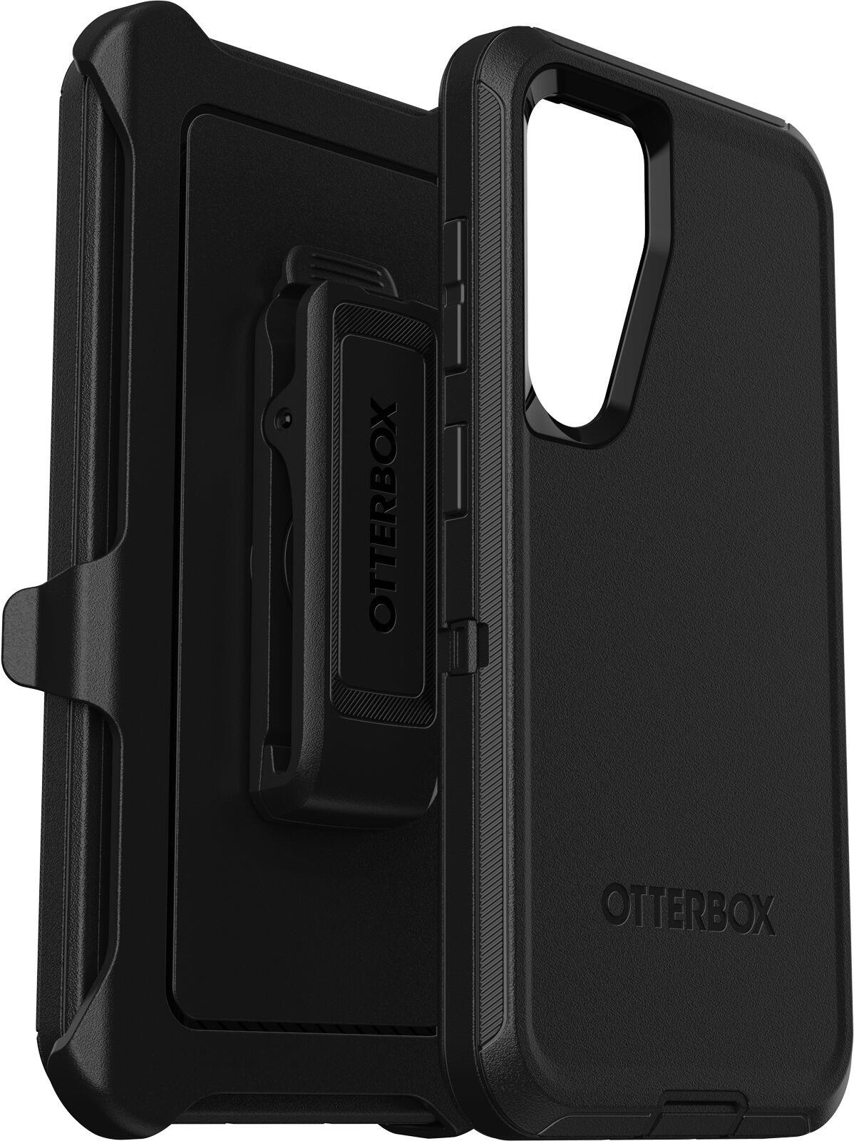 OTTER PRODUCTS Otterbox Defender Backcover Samsung Galaxy S24 Schwarz Standfunktion, Stoßfest