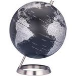 Troika Globus 23.5 GRAD schwarz silberfarben (G2507-BKSI/CB)