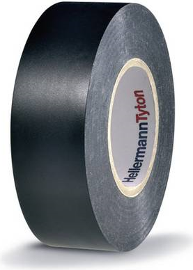 HellermannTyton HTAPE-FLEX15-25x25-PVC-BK 710-00137 Isolierband 1 Rolle(n) (710-00137)