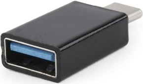GEMBIRD Adapter GEMBIRD A-USB3-CMAF-01 (USB 3.0 Typ CM - USB 3.0 F, schwarz) (A-USB3-CMAF-01)
