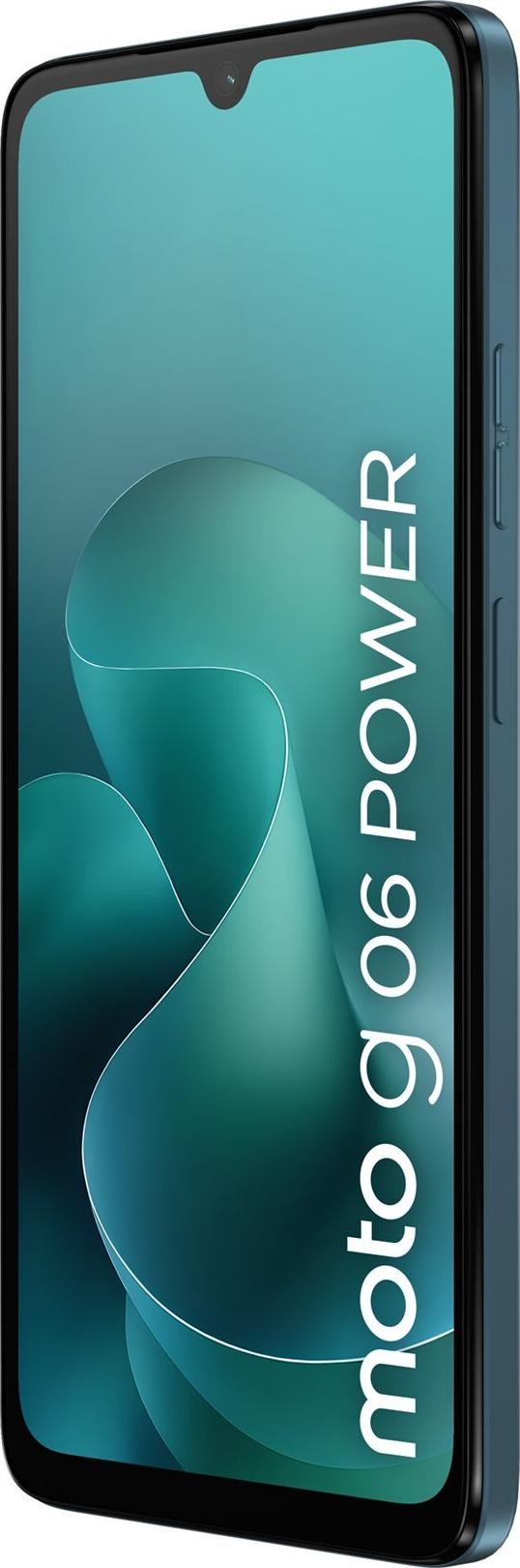 Motorola Moto G06 power Smartphone 6.88" Android 15 Dual SIM 4 GB RAM 64 GB 7000 mAh Pantone Wandbehang Blau