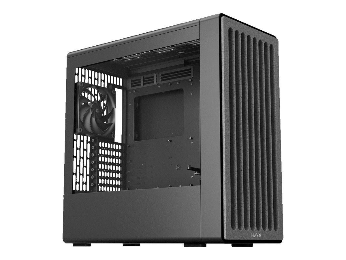 HAVN BF 360 Flow Midi Tower E-ATX Schwarz