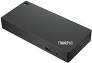 Lenovo ThinkPad Universal USB-C Smart Dock - Dockingstation - USB-C - HDMI, 2 x DP - GigE - 135 Watt - Europa - für ThinkPad X1 Carbon Gen 9 20XW, 20XX, X1 Yoga Gen 6 20XY, 20Y0 - Sonderposten
