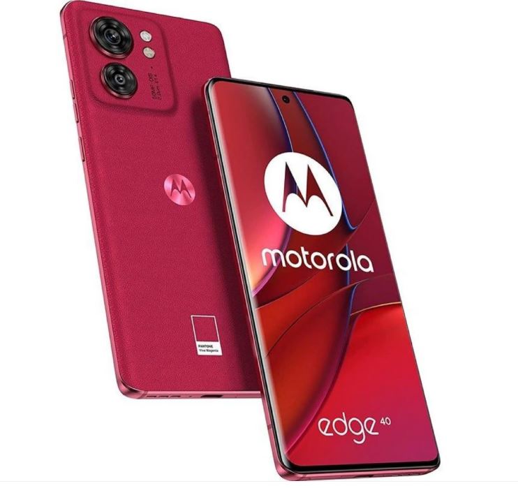 Motorola Moto Edge 40 5G 256GB, 8GB RAM, Viva Magenta, XT2303-2 (PAY40055PL)