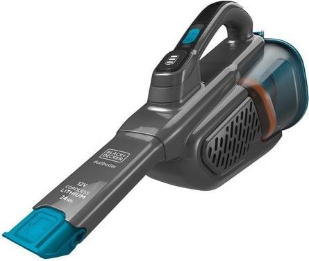 Black + Decker Schmutzfangbehälter: Transparenter Bereich, um jederzeit zu erkennen, wie viel Schmutz im Behälter ist. Lässt sich auf Knopfdruck öffnen, ohnemit dem Schmutz in Berührung zu kommen, Filtrationssystem: 3-stufig mitCyclonic Action. (BHHV320J)