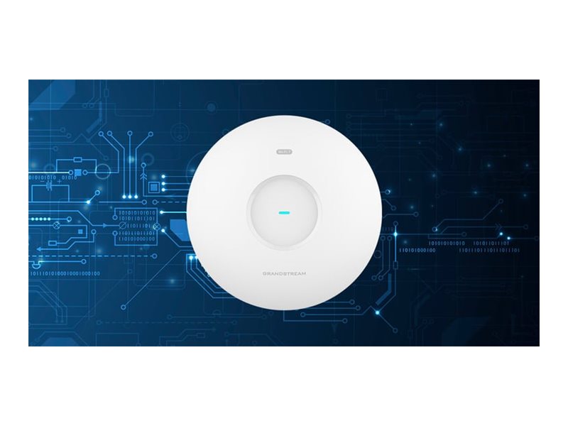Grandstream GWN7670 WLAN Access Point Wi-Fi 7 2x 2.5 GbE PoE+ Weiß