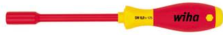 Wiha VDE Steckschlüssel-Schraubendreher SoftFinish Schlüsselweite (Metrisch): 9 mm Klingenlänge: 125 mm (00860)