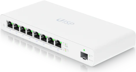 Ubiquiti UISP UISP-R Router 8x GbE PoE 1x SFP Weiß
