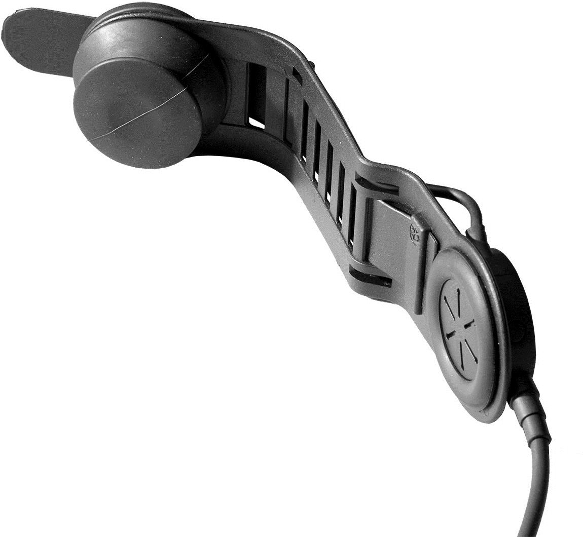 Savox HC-1 Helmgarnitur, Schädeldeckenmikro mit kurzem Bügel, IP56, Spiralkabel, Nexus 1 Hörer (verbessert), vibrationsempfindliches Knochenschall-mikrofon, mit Nexus Schnelltrennstecker zum Anschlusseiner PTT-Einheit mit Funkgerätestecker (bitte separatbestellen) (L52000)