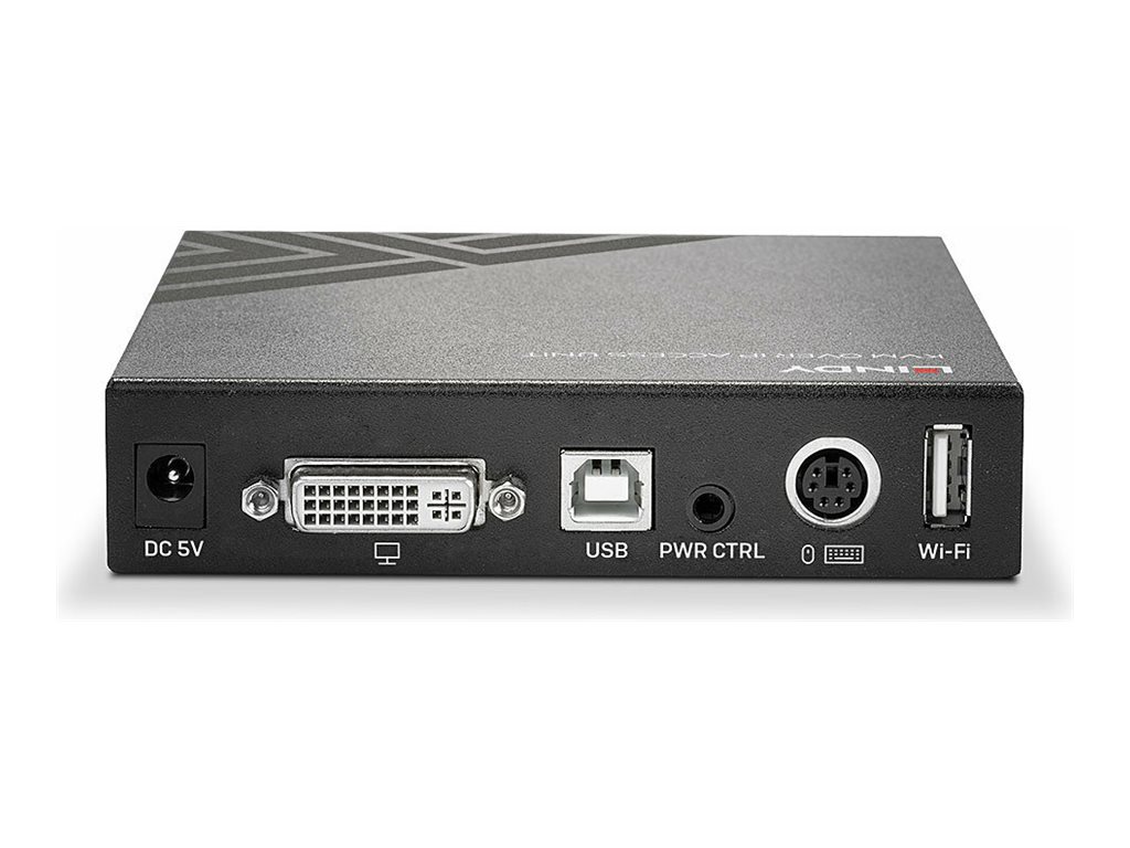 Lindy KVM over IP Access 1920 x 1200 Schwarz