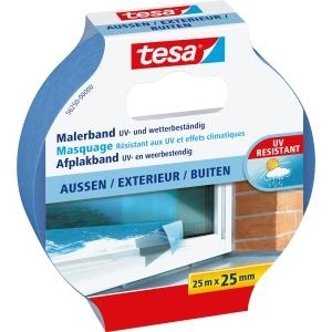 Tesa Kreppband 25m x 25mm Preci.outdoor Blau 04440 (56250-00000-03)