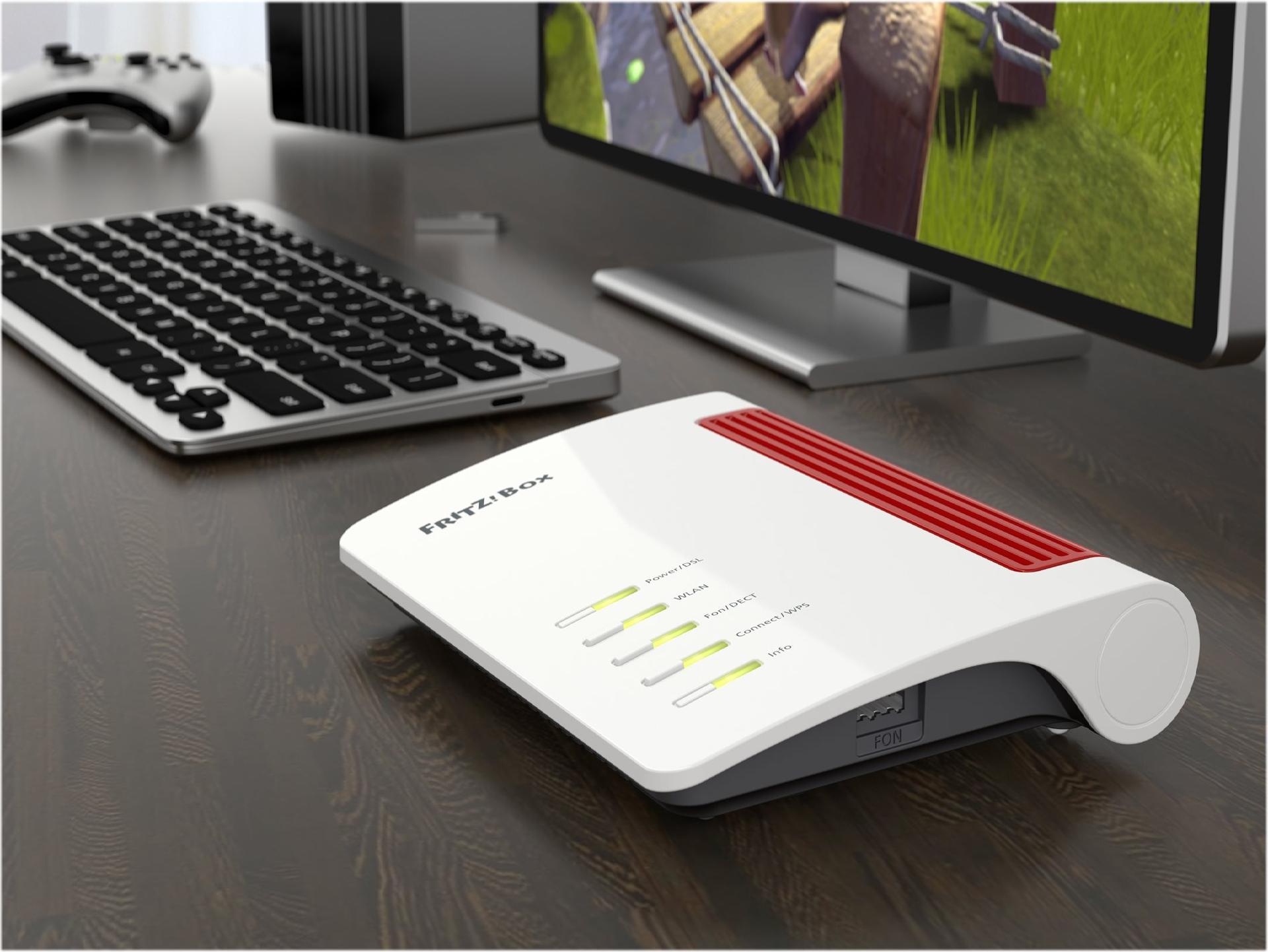 FRITZ! FRITZ!Box 7530 WLAN Router Wi-Fi 5 Dual-Band 866 Mbit/s