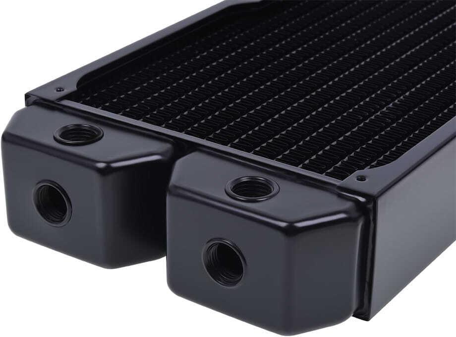 Alphacool NexXxoS XT45 Full Copper 420mm Radiator Schwarz