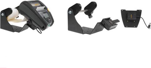 ZEBRA PRINTER MOUNT+MEDIA ROLLER AND QUICK RELEASE DOCK ZQ630/QLN420 (3PTY-PCLIP-216145)
