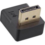 InLine® DisplayPort Adapter, DisplayPort Stecker / Buchse, nach unten gewinkelt (17199U)