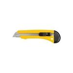 Mehrzweck-Messer 155 x 30 mm mit Abbrechklingen 18 mm, Metallführung Messer mit abbrechbaren Klingen und stabiler Metall-Klingenführung (93938)