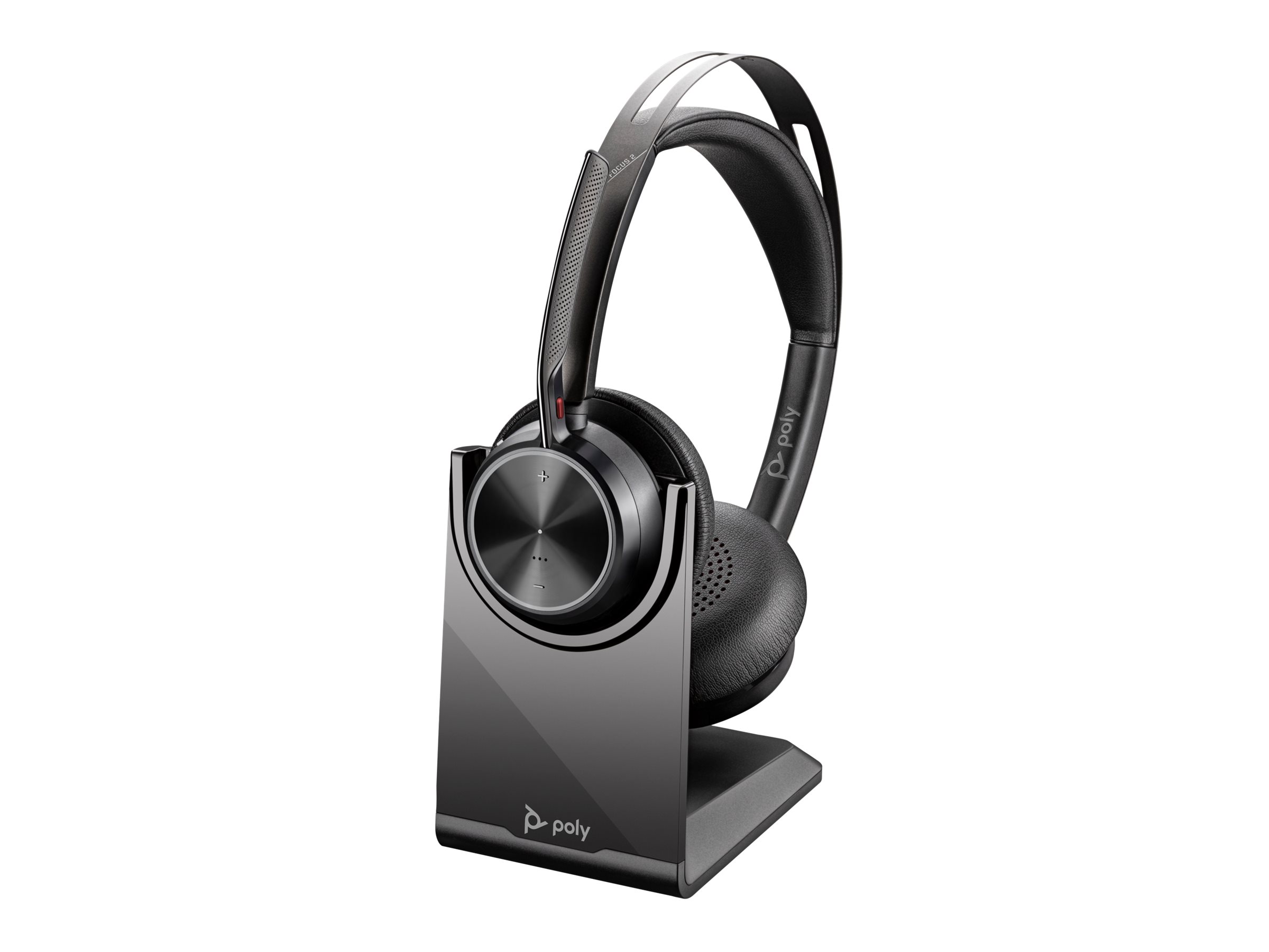 HP Poly Voyager Focus 2 Headset On-Ear Bluetooth ANC Schwarz