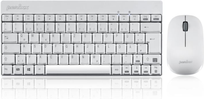 Perixx PERIDUO-712 Tastatur-und-Maus-Set (PERIDUO-712 DE W)