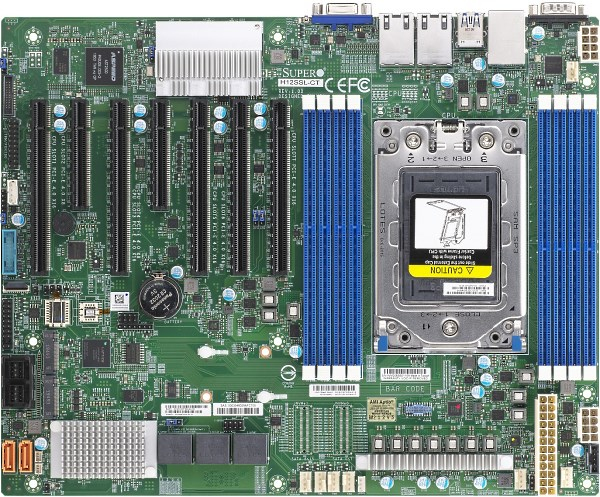 Supermicro H12SSL-CT Server-Mainboard ATX Socket SP3 AMD EPYC 7002 DDR4 Bulk