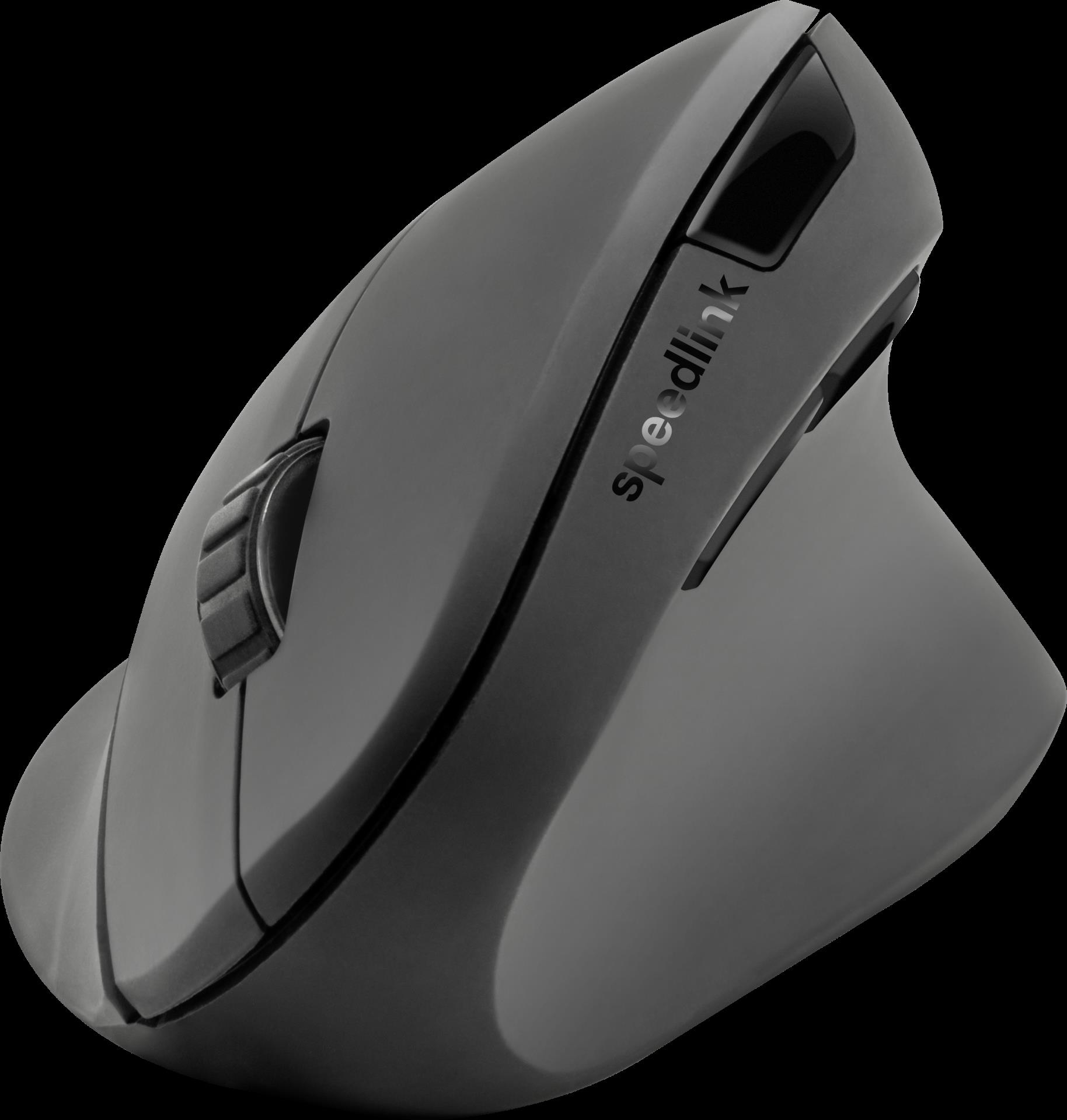 SPEEDLINK PIAVO Ergonomische Vertikale Maus 1600 DPI Rubber Black