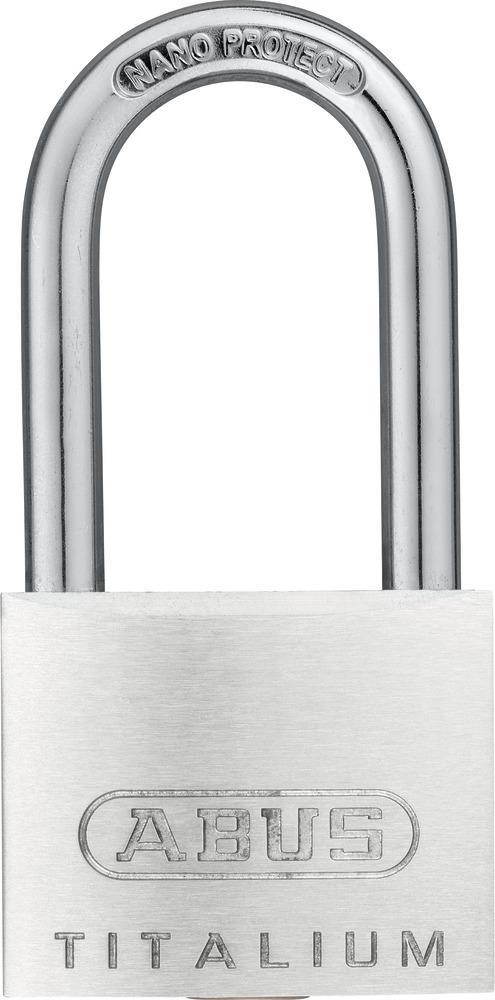 ABUS 64TI/40HB40 B/DFNLI Vorhängeschloss Herkömmliches Vorhängeschloss 1 Stück(e) (64TI/40HB40 B/DFNLI)