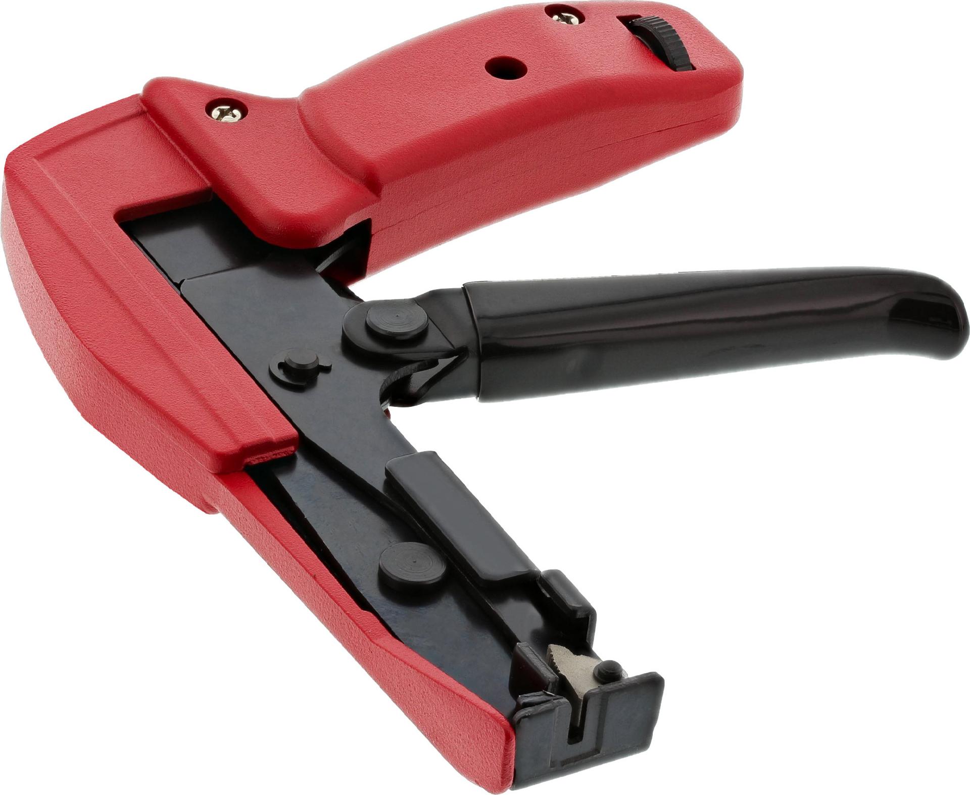 InLine Kabelbinder-Spannwerkzeug Schwarz, Rot