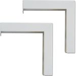 Elite Screens L-Brackets 15,20cm (6") Halterungen weiß / 1 Paar (ZVMAXLB6-W)