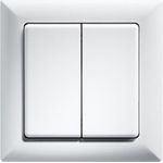 ELTAKO FT55-sg Funktaster schwarz glaenzend mit Wippe und Doppelwippe (30000596)