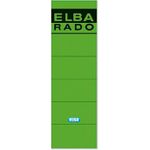 Elba Spine Label for Lever Arch Files 190 x 59 mm Green Grün 10Stück(e) selbstklebendes Etikett (04617 GN)