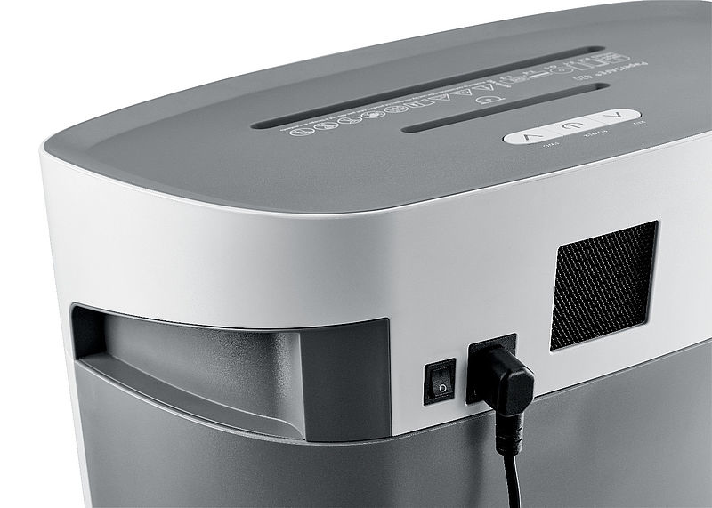 Dahle PaperSAFE 420 Aktenvernichter Partikelschnitt 2 x 15 mm Schwarz, Grau