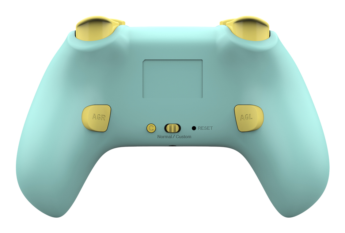 DragonShock PopTop Kabelloser Bluetooth Gamepad Nintendo Switch & PC Pink/Blau