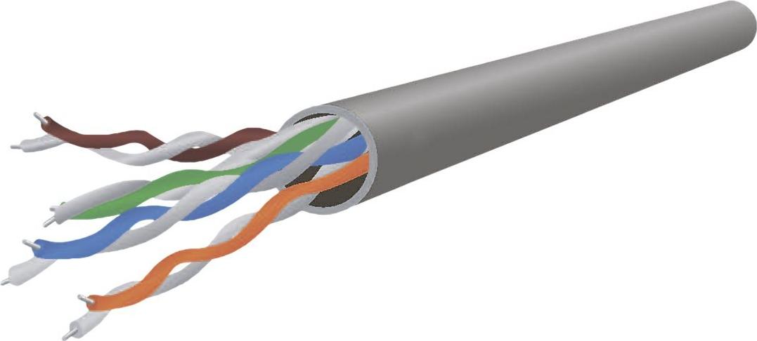 Gembird Cablexpert PP6U-5M Netzwerkkabel 5 m Cat6 U/UTP Grau
