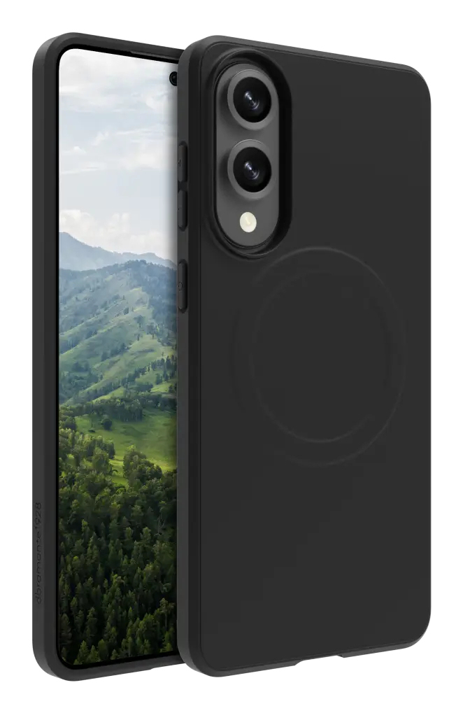 dbramante1928 Greenland Pro Handyhülle für Samsung Galaxy S25 Edge 6,7" MagSafe Kunststoff Night Black