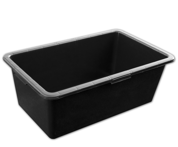 Bradas Mörtelwanne PVC 90 Liter Schwarz