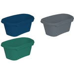 keeeper Wäschewanne "tilda eco", Breite: 575 mm, blau Farbe: eco-blue, aus 100% Recyclingkunststoff, - 1 Stück (1009267900000)